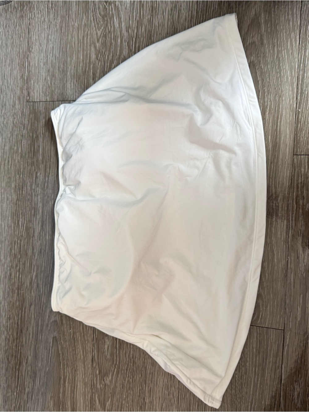 Klassy Network White Circle Skater Skirt